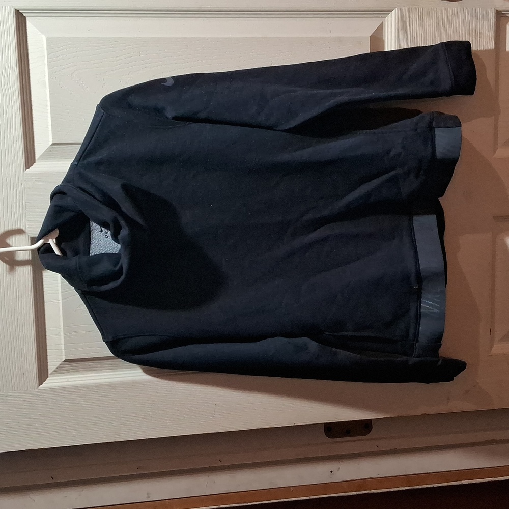 Nike Dri-FIT women's size small navy blue turtle neck sweatshirt